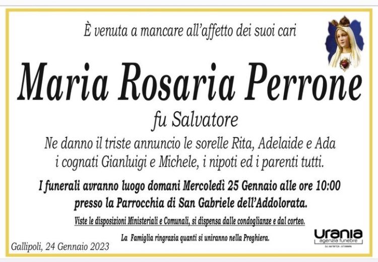 Maria Rosaria Perrone